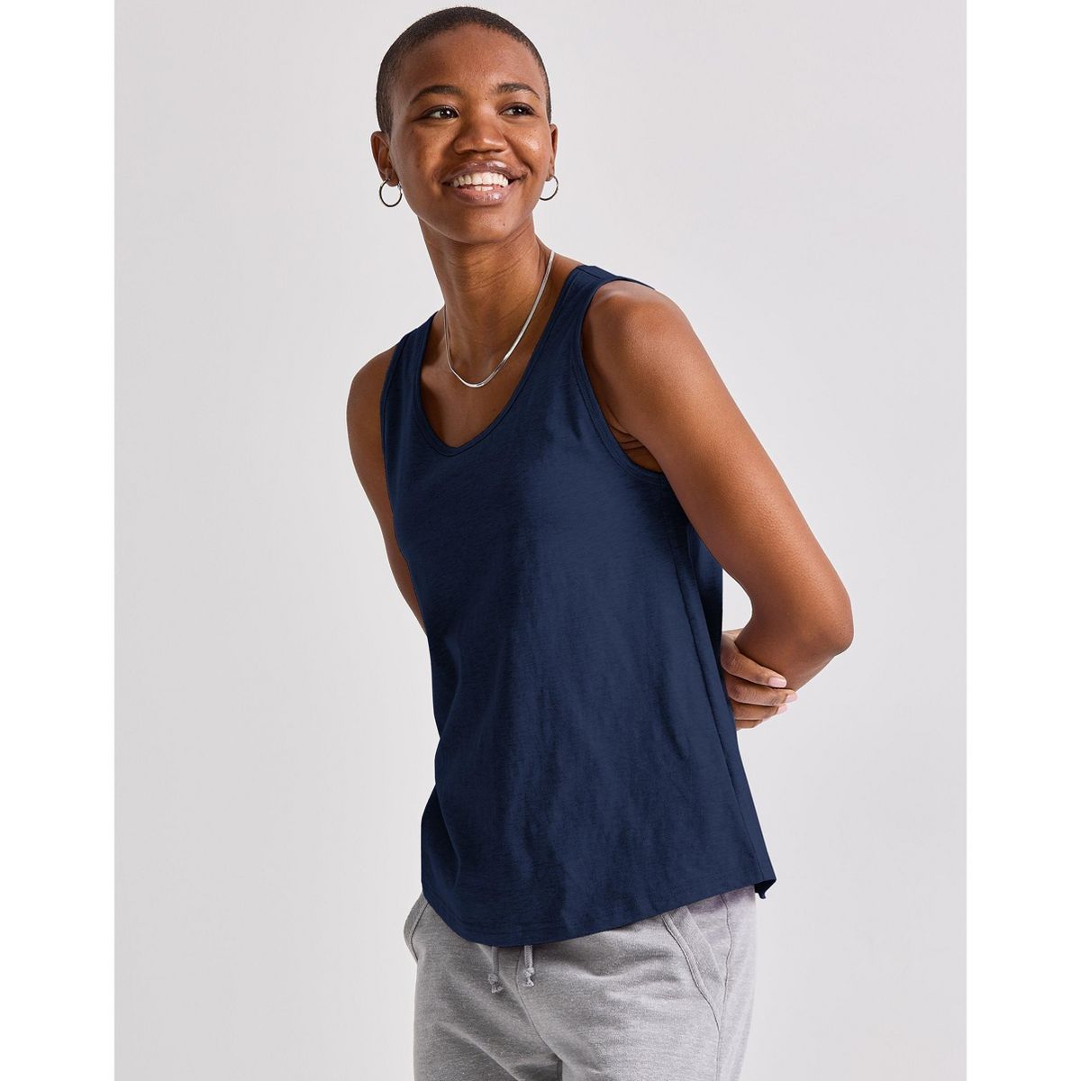 Hanes Originals Women's Tri-Blend Tank - thumbnail 2