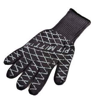 Charcoal Companion Ultimate Barbecue Pit Mitt Glove, For Grill or Oven, Measures 13" Long