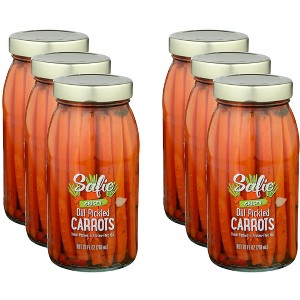 Safie Crispy Dill Pickled Carrots - Case of 6 - 26 oz - 1 of 2