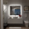 Apmir Super Bright 192 LEDs/m Back LED Lighted Anti-Fog Tempered Glass Bathroom/Vanity Mirror with ETL & 3-Year Warranty - 2 of 4