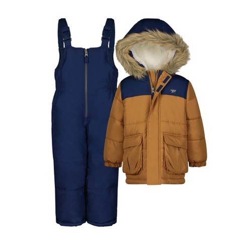 OshKosh BGosh Baby Boys Ski Jacket and Snowbib Snowsuit Set 