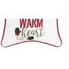 C&F Home 10" x 10" Snowman "Cold Hands Warm Heart" Embroidered Accent Pillow - 3 of 4