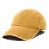 Dalix Mens Pigment Dyed Washed Cotton Cap Adjustable Hat 6 Panel Unstructured - 2 of 4