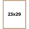 PosterPalooza | Classic Modern Gold Picture Frame - UV Acrylic, Foam Board Backing, Hanging Hardware - 2 of 4