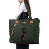 Joan & David Diamond Quilted Nylon Tote - 4 of 4