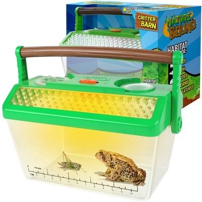 Nature Bound: Critter Barn Habitat - Light-Up Insect Viewer, Built-In Magnifier