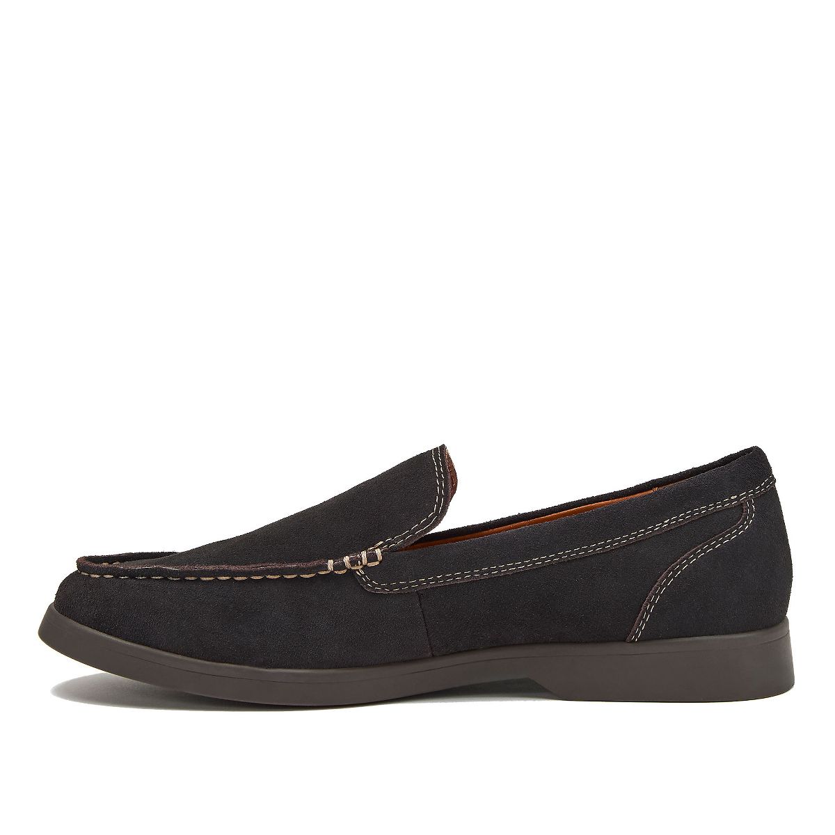 Lands' End Men's Essential Suede Loafers - thumbnail 8