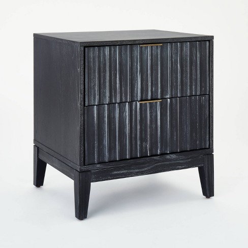Thousand Oaks Wood Scalloped End Table with Drawers - Threshold™ designed with Studio McGee - image 1 of 4