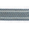Earth Rugs Blue/Natural Jute Rectangle Stair Tread 27"x8.25" Eco-Friendly Home Accent - 2 of 3