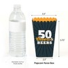 Big Dot of Happiness Cheers and Beers to 50 Years - 50th Birthday Party Favor Popcorn Treat Boxes - Set of 12 - 2 of 4
