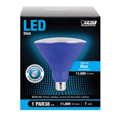 Feit Electric PAR38 E26 (Medium) LED Bulb Blue 40 Watt Equivalence 1 pk