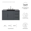 Modway Vitality 36" Bathroom Vanity – Freestanding Cabinet with Clean-Lined Modern Design and Storage (Sink Basin Not Included) - 2 of 4