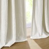 Lush Décor Capstone Whisper Blackout Window Panels Cream Pair 52x84 - 2 of 4