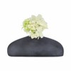 Decorative Sleek Metal Vase - Contemporary Sculptural Flower Vase for Home, Bedroom, and Office Decor - Stylish Accessory - 3 of 4