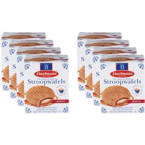 Daelman's Wafer Maple Jumbo Stroopwafels - Pack of 8 - 10.94 oz - 1 of 2