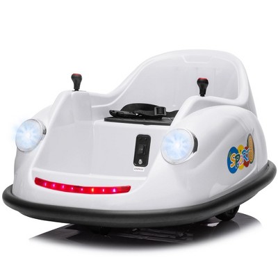 Ride On Electric Bumper Car for Kids & Toddlers, 12V Battery Car for Kids W/Parent Remote