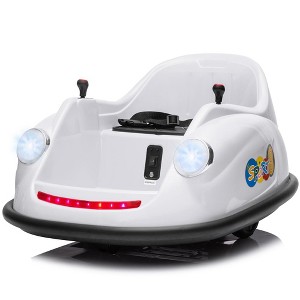 Ride On Electric Bumper Car for Kids & Toddlers, 12V Battery Car for Kids W/Parent Remote - 1 of 4