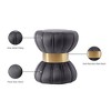 Meridian Furniture,Vino Velvet Ottoman/Stool - 4 of 4