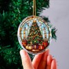 Christmas Ornaments Crystal Hanging Decor, Christmas Tree Glass Hanging Ornament for Xmas Gifts - 3 of 3