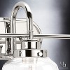 Urban Ambiance Luxury Luxe Industrial Bathroom Vanity Light,  11.25"H x 26"W,  Polished Nickel Finish, UHP2538 - 4 of 4