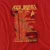 Star Trekred Shirt Tour Adult T-Shirt Red - 2 of 4