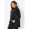 Catherines Women's Plus Size Ultimate Plush Jacket - 4 of 4
