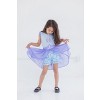 Disney Princess Moana Frozen Rapunzel Jasmine Belle Girls Romper With Skirt Overlay Little Kid to Big - 2 of 4