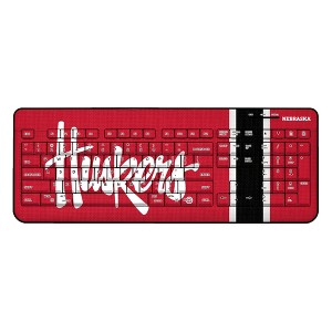 NCAA Big Ten Universities Stripe Wireless USB Keyboard - 1 of 4