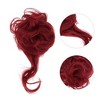 Unique Bargains Women's Nature Long Hair Wig Hair Clip 9.84inch Red 1 Pc - 4 of 4