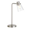 Hudson and Canal 21" Tall Table Lamp with Glass Shade - 3 of 4