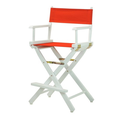 Counter Height Director's Chair - Red - Casual Home