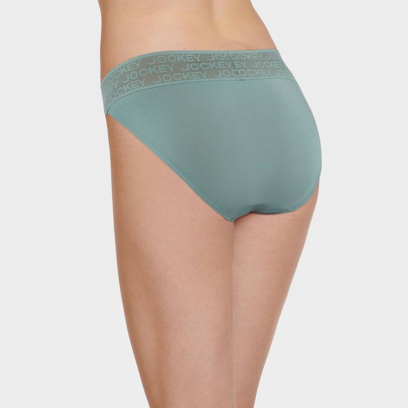 Jockey Generation™ Women's Soft Touch Logo String Bikini Underwear, 3 of 7