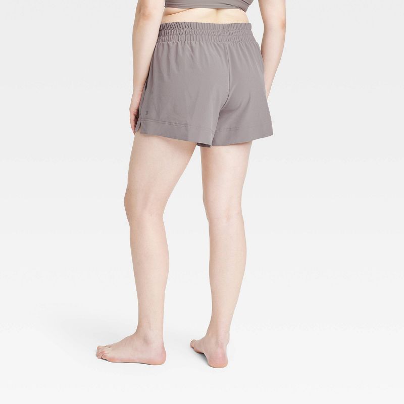 Women's Flex Woven Mid-Rise Shorts 4" - All In Motion™, 4 of 6