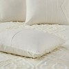 Gracie Mills Dean Chenille Geometric 3-Piece Cotton Comforter Set - 2 of 4