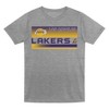 NBA Los Angeles Lakers Toddler 2pk Gray T-Shirt Set - 2 of 3