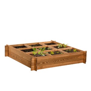 Tierra Garden Square On-Ground Raised Bed - 1 of 4