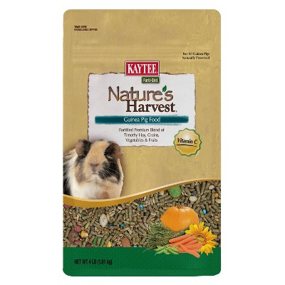 Kaytee Nature's Harvest Guinea Pig Small Animal Food - 4lbs