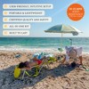 Anchor Works: Classic Beach Umbrella & AnchorONE Kit – Seafoam Green - 7.5ft - 4 of 4