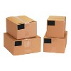 Tape Logic Inventory Rectangle Labels 3" x 6" Black 250/Roll DL633F - 2 of 4