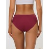 INSPIRE CHIC Women's Mid-Rise Available in Plus Size Hipster Underwears 9 Packs - 2 of 4