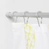 86" Rustproof Basic Tension Aluminum Shower Curtain Rod - Made By Design™ - image 3 of 4