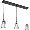 Elegant Lighting Timber 8-Light Black Pendant with Wood Accents - 4 of 4