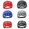 Pack of 6 Adjustable Trucker Hat Caps - image 2 of 4