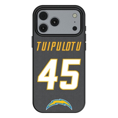 NFL Los Angeles Chargers Players Game Tactic MagSafe Compatible Cell Phone Case for Apple iPhone 17 Series