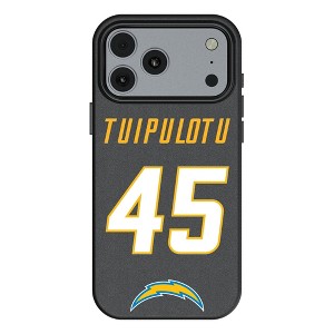 NFL Los Angeles Chargers Players Game Tactic MagSafe Compatible Cell Phone Case for Apple iPhone 17 Series - 1 of 4