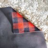 Evergreen Red and Black Buffalo Check Layering Mat Indoor and Outdoor Decor - 3 of 4