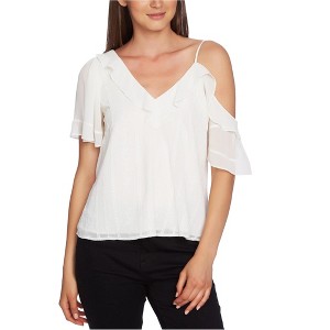 1.STATE Womens Ruffle Pullover Blouse - 1 of 1