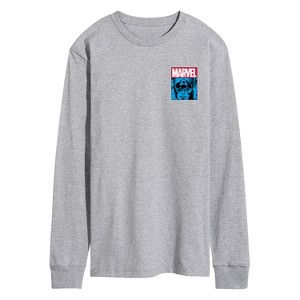 Men's - Marvel - Captain America Living Legend Long Sleeve Graphic T-Shirt - 1 of 4