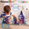 PICASSO-TILES Magnetic Tiles for Kids, Construction STEM Building Blocks Educational Toy - 2 of 4