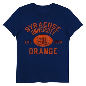 NCAA Syracuses Orange Girls' Crew Neck T-Shirt - 1 of 1